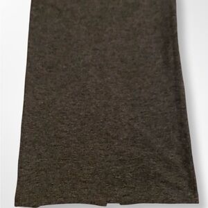 LOFT Gray Maxi Pencil Skirt for Work